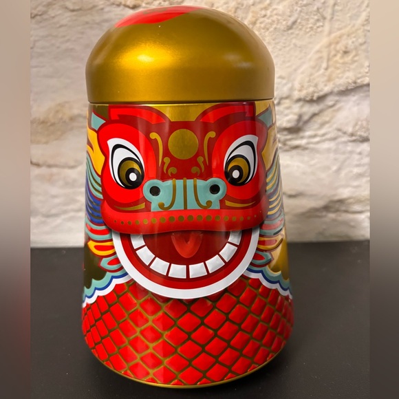 Colorful Dragon Design Container - Picture 1 of 6